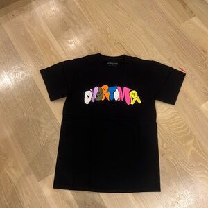 Black overtime t-shirt